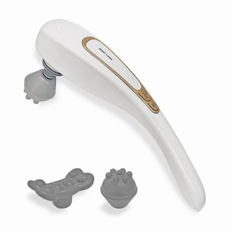 マッサージ器 ハンディマッサージャー 健康器具 美容家電 ボディケア リラックス 家電 美容 白 ゴールド