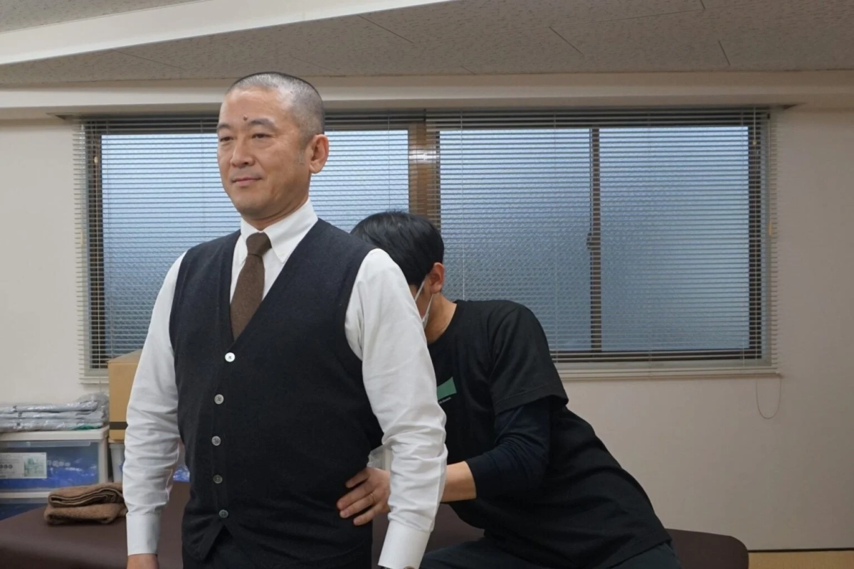 整体施術の様子