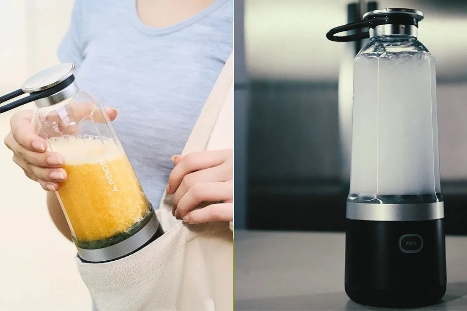 ポータブルブレンダーの使用シーン