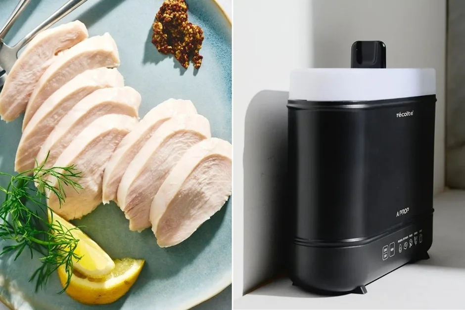 鶏むね肉とクッカー