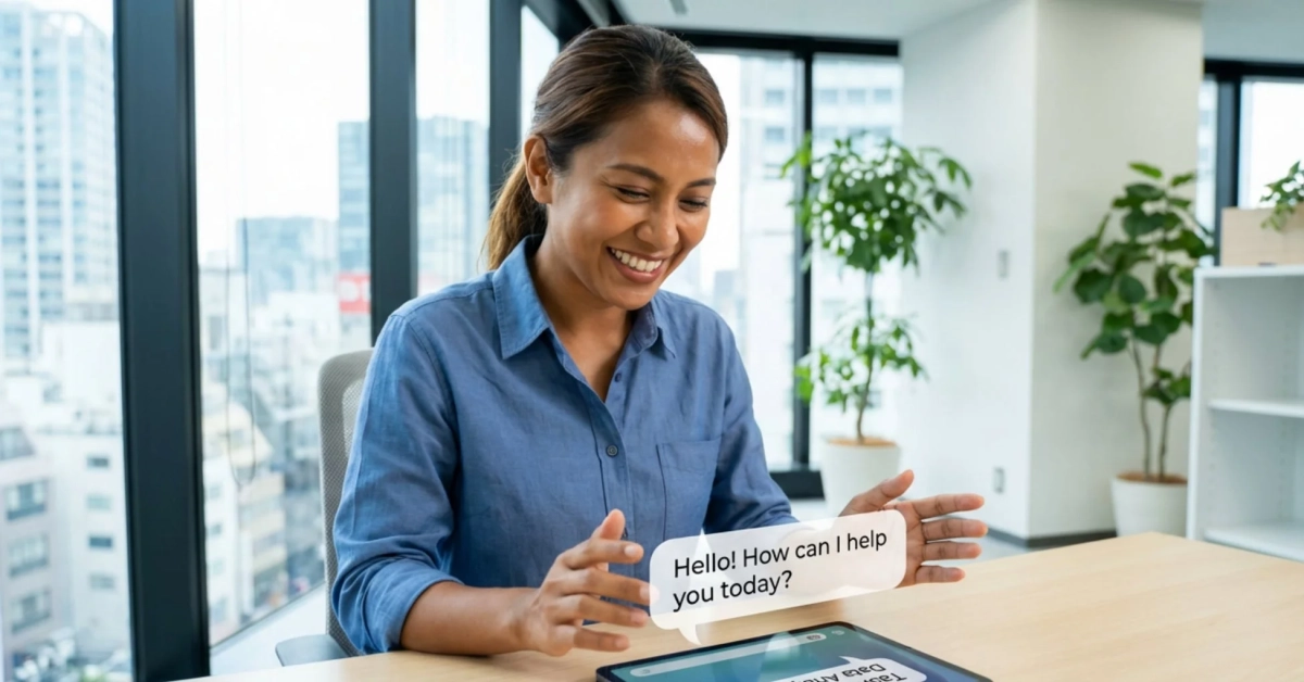 AIアシスタントのイメージ画像