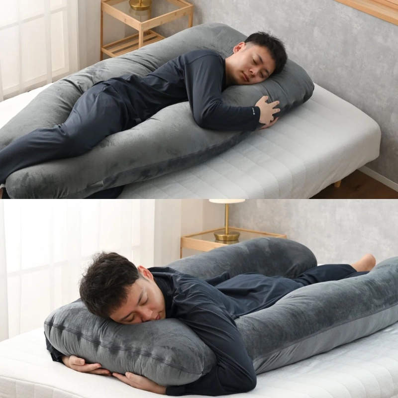 ハグモッチで眠る男性