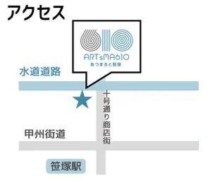 あつまると笹塚アクセス